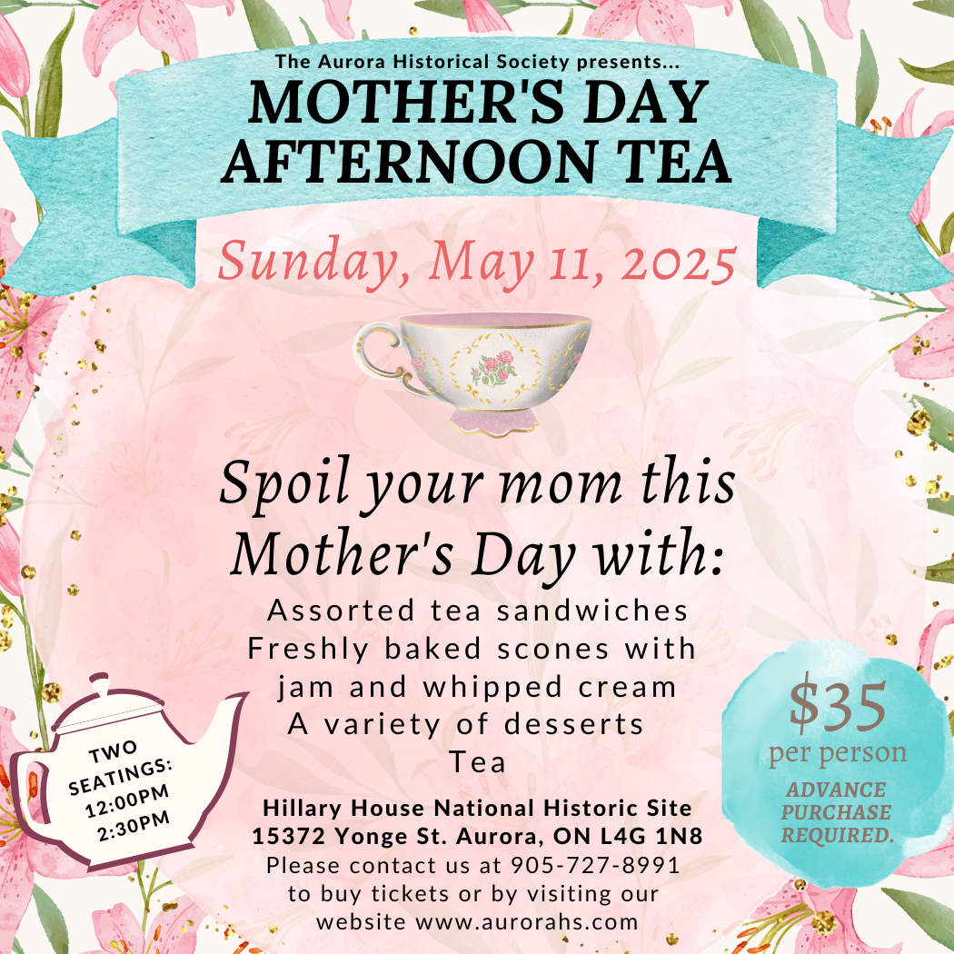 Mother's Day Afternoon Tea (Sunday)